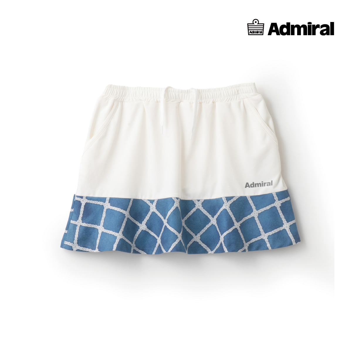 ADMIRAL　レディース　グラフィックプリーツスコート
