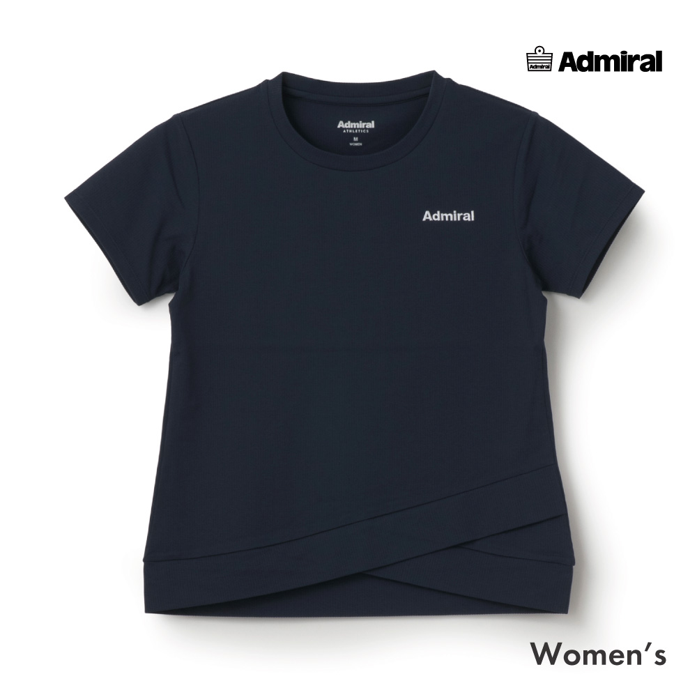 ADMIRAL ピケサッカークロスレイヤードヘムTEE　ATLA662-30