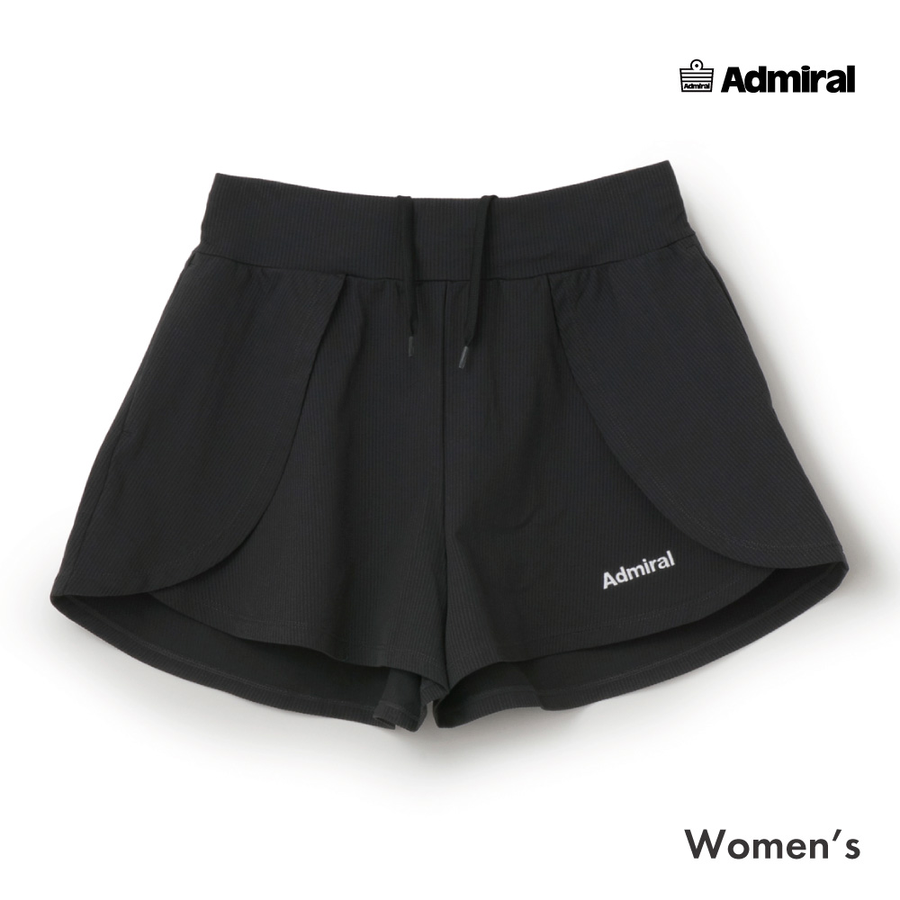 ADMIRAL ピケサッカーサイドフラップショーツ　ATLA665-10 レディス　2026FW