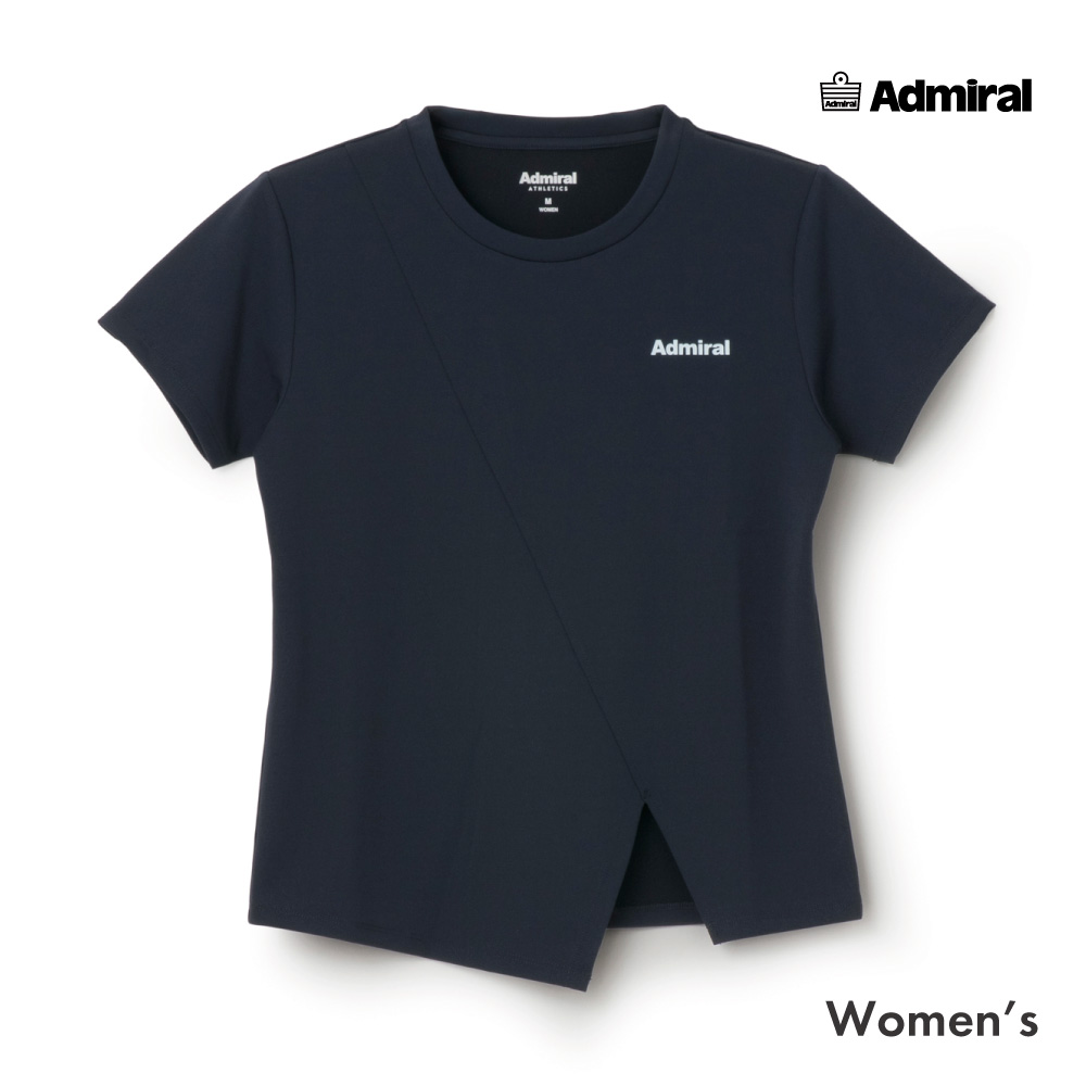 ADMIRAL アシンメトリースリットTEE　ATLA668-30 レディス　2026FW