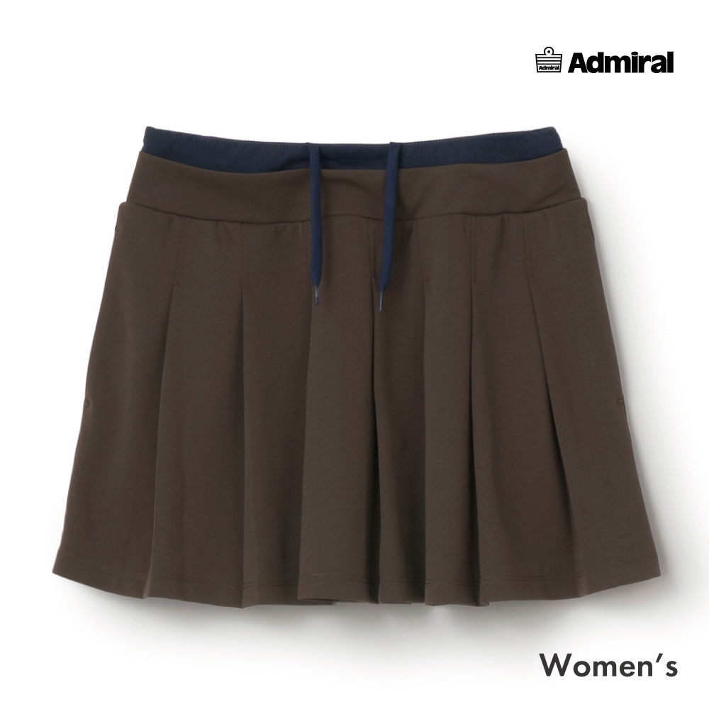 ADMIRAL バイカラープリーツスコート　ATLA672-22 レディス　2026FW 