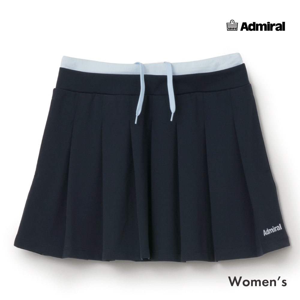 ADMIRAL バイカラープリーツスコート　ATLA672-30 レディス　2026FW