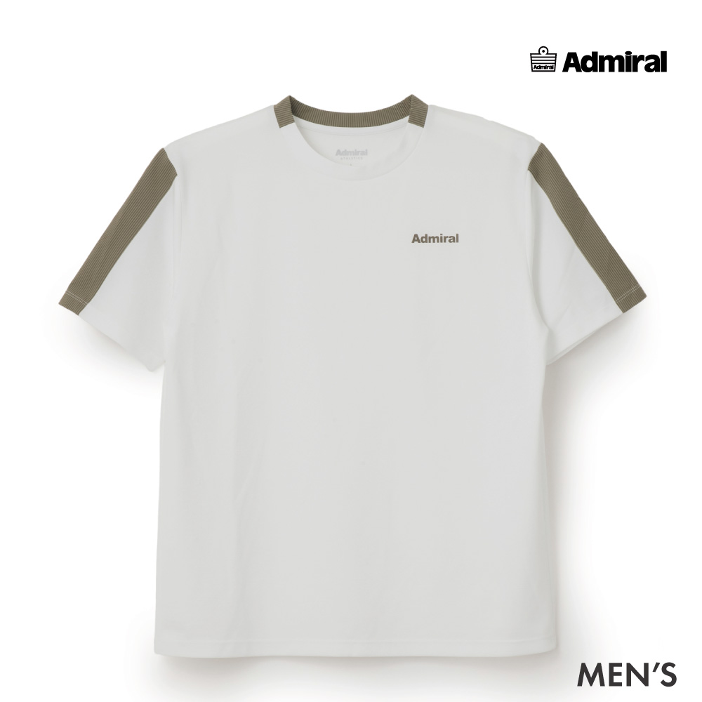 ADMIRAL バイカラースイッチングTEE　ATMA617-01 メンズ　2026FW