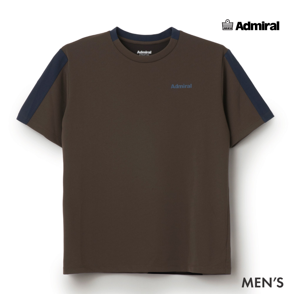 ADMIRAL バイカラースイッチングTEE　ATMA617-22 メンズ　2026FW
