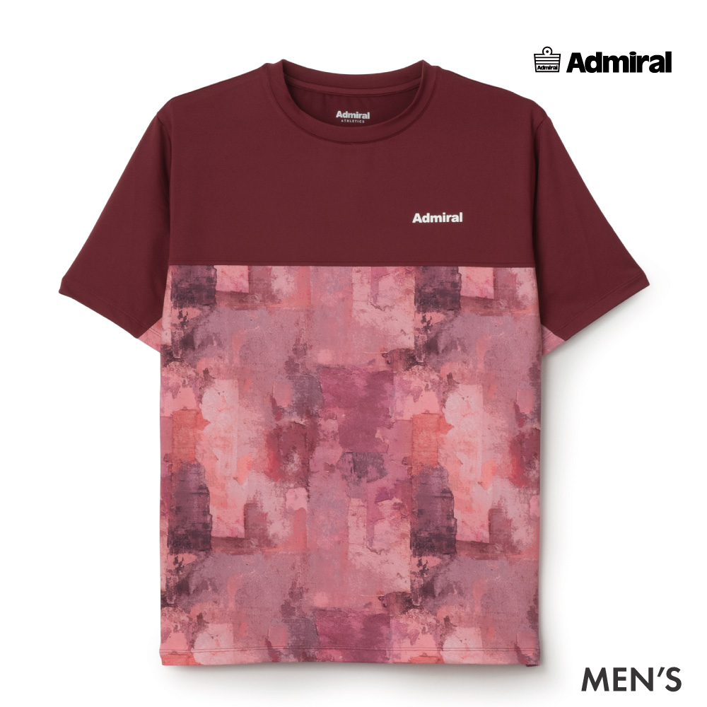 ADMIRAL ブロッキンググラフィックTEE　ATMA612-55　メンズ　2026FW