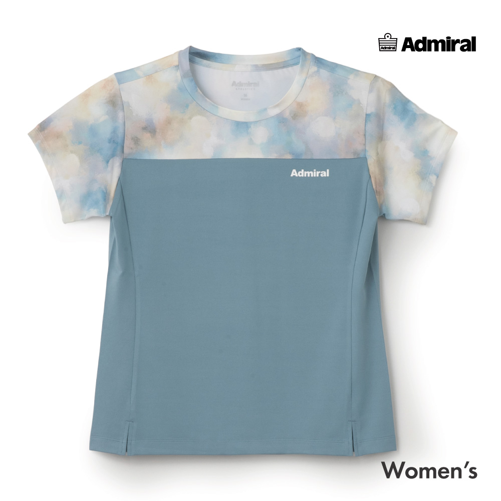 ADMIRAL スリットヘムグラフィックTEE　ATLA640-35 レディス　2026FW