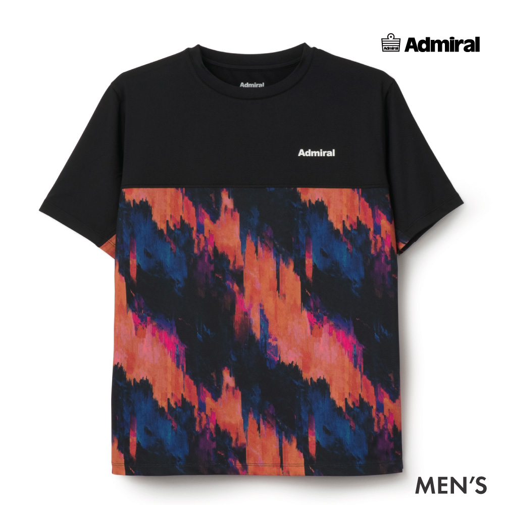 ADMIRAL ブロッキンググラフィックTEE　ATMA612-91　メンズ　2026FW