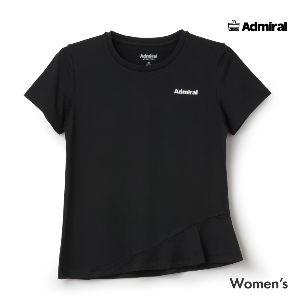ADMIRAL アシンメトリータックヘムTEE　ATLA646-10 レディス　2026FW