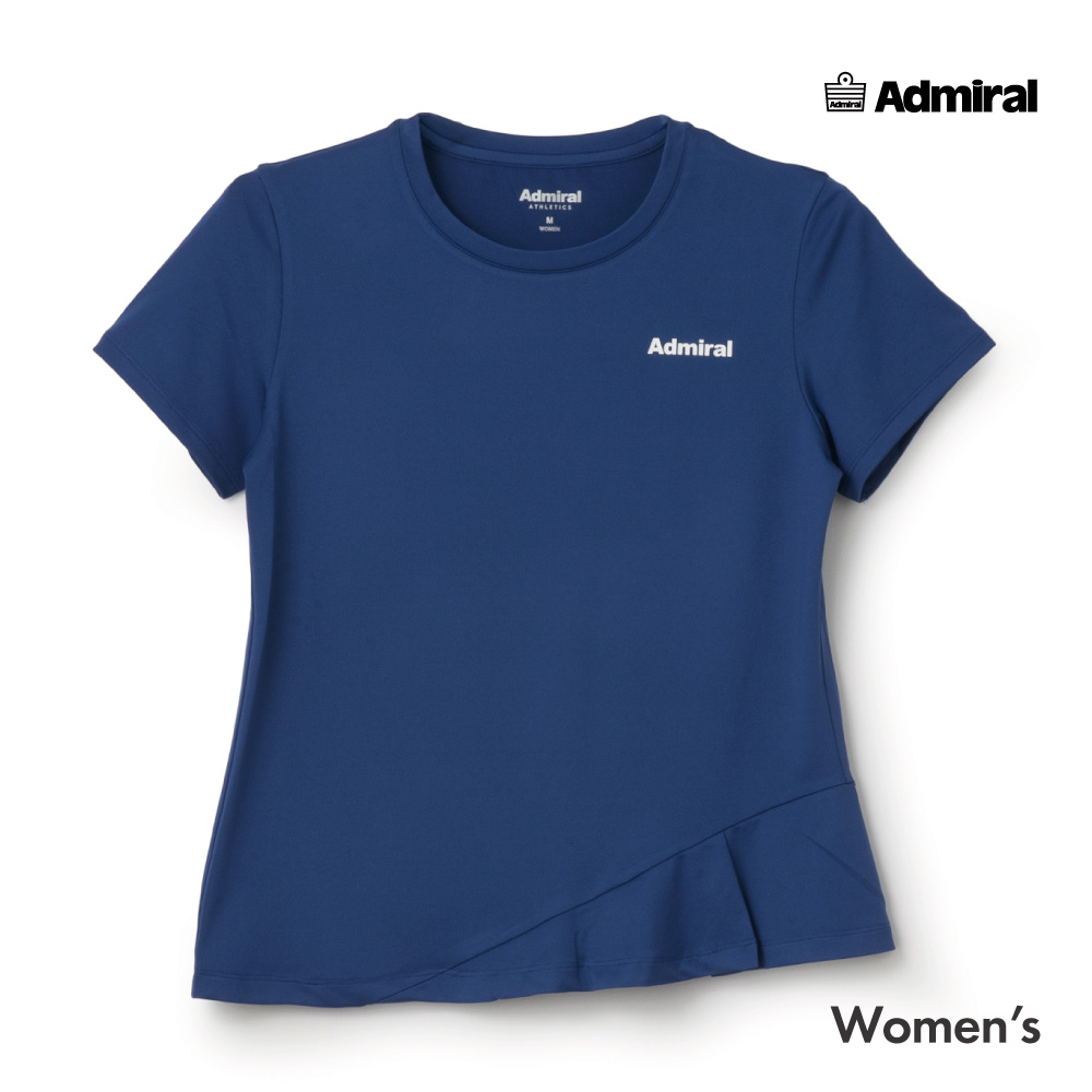 ADMIRAL アシンメトリータックヘムTEE　ATLA646-32 レディス　2026FW