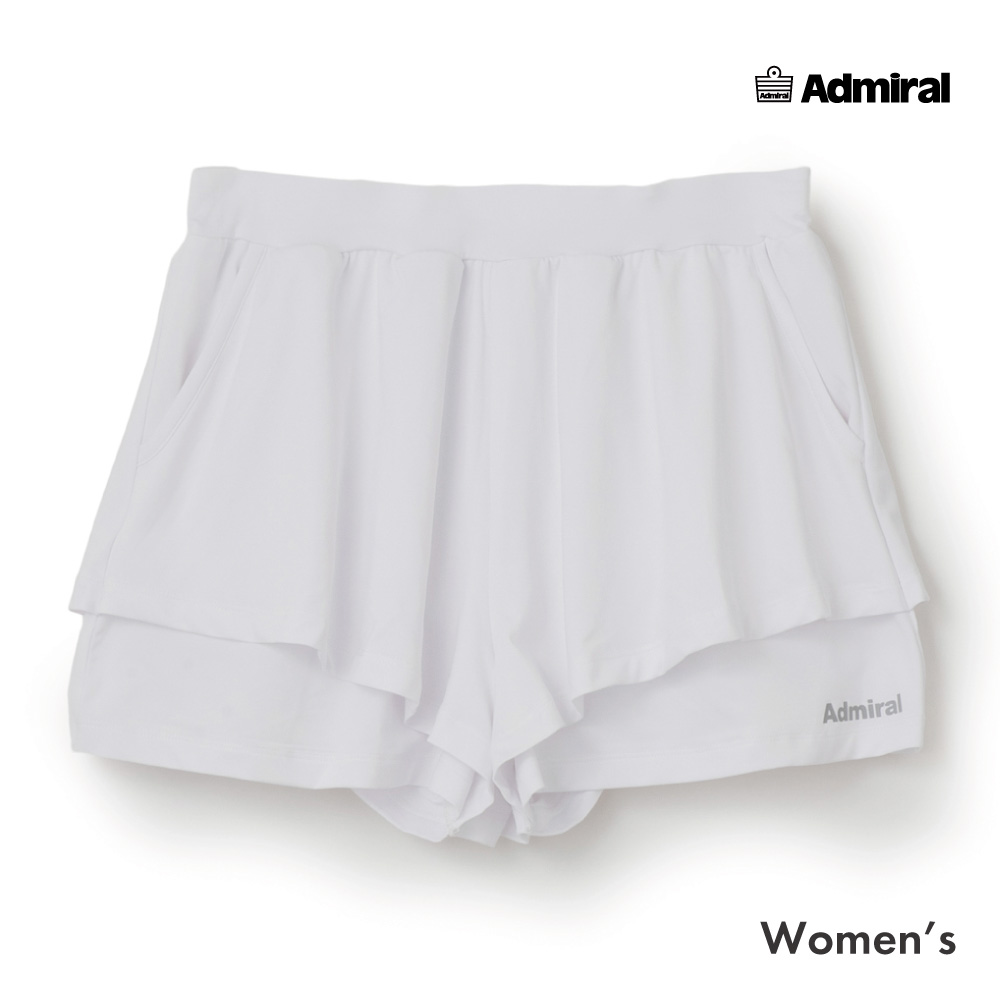 ADMIRAL サイドレイヤードフレアショーツ　ATLA649-00 レディス　2026FW