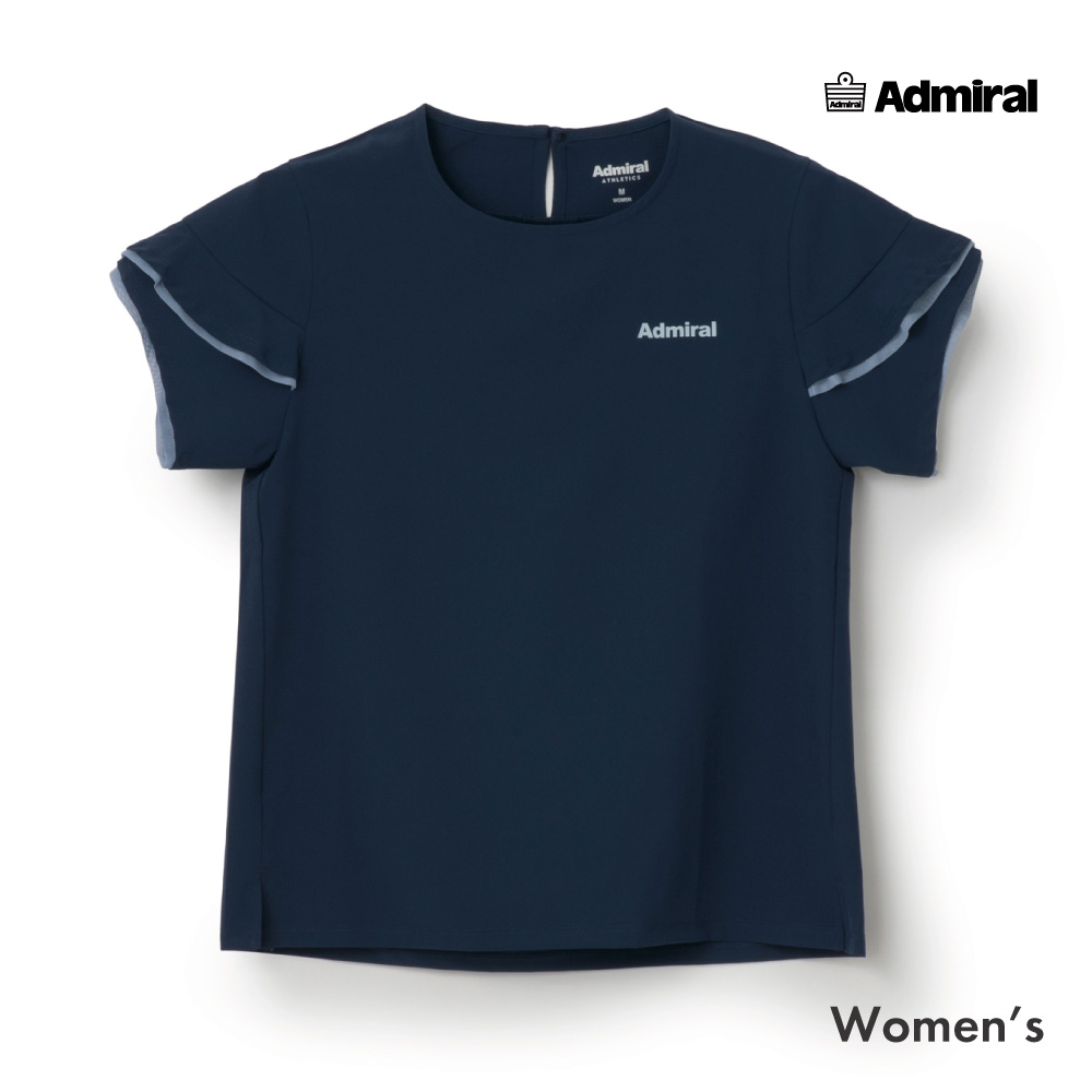 ADMIRAL チュールペタルスリーブTEE　ATLA650-30 レディス　2026FW　