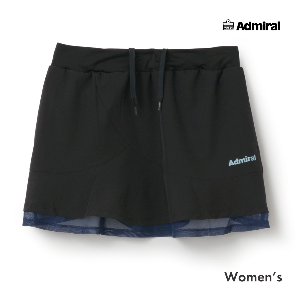 ADMIRAL チュールヘムペプラムスコート　ATLA652-10 レディス　2026FW