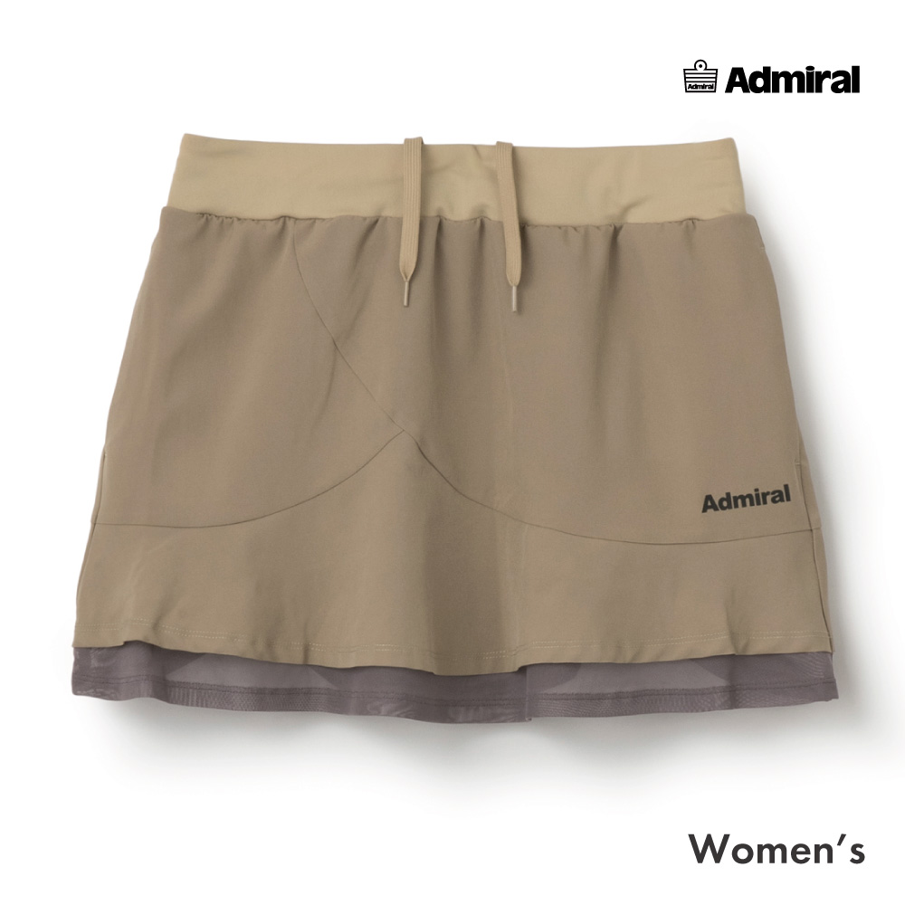 ADMIRAL チュールヘムペプラムスコート　ATLA652-29 レディス　2026FW