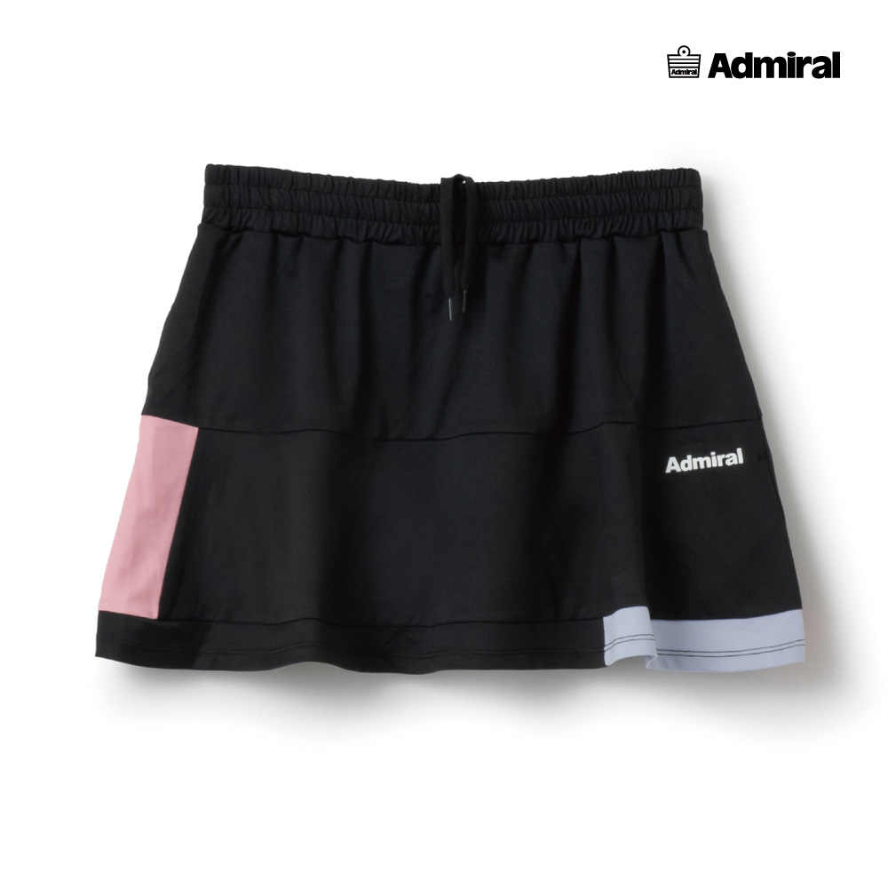 ADMIRAL　レディース　カラーアソートブロッキングスコート　ATLA629-10　2026SS　ブラック