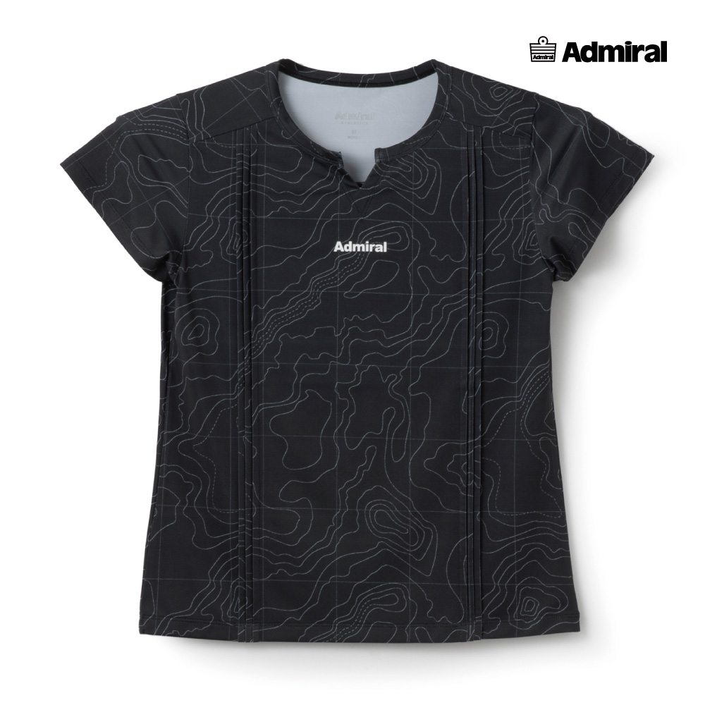 ADMIRAL　レディース　ピンタックフルグラフィックTEE　ATLA601-10