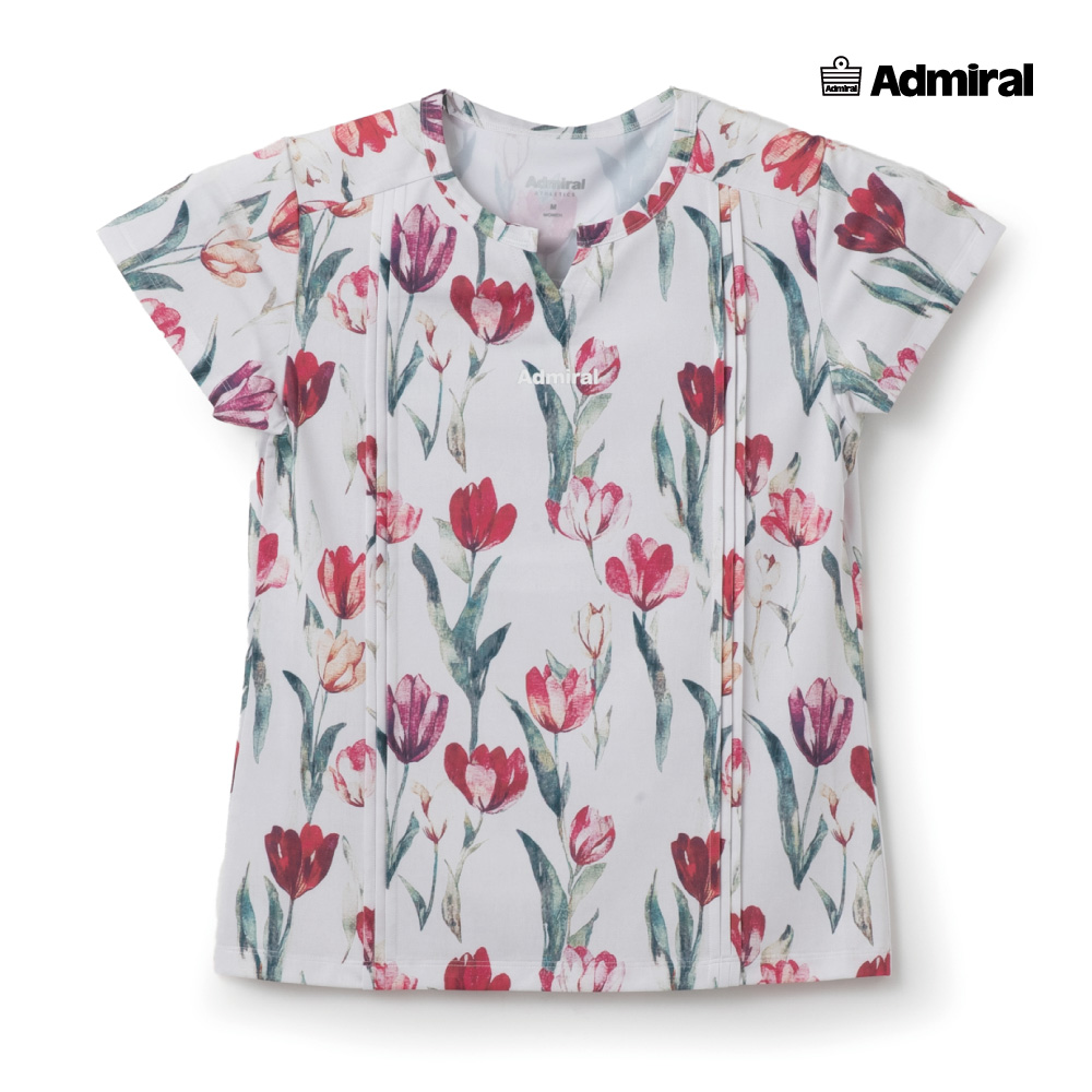 ADMIRAL　レディース　ピンタックフルグラフィックTEE　ATLA601-48