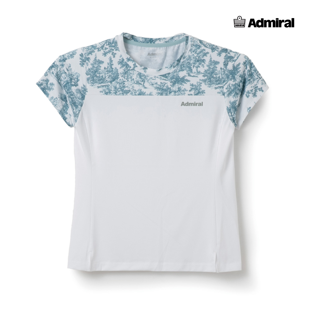 ADMIRAL　レディース　スリットヘムグラフィックTEE　ATLA602-60