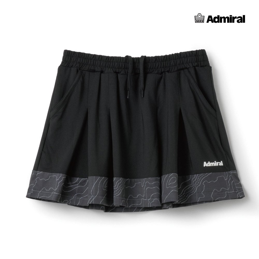 ADMIRAL　レディース　グラフィックヘムタックプリーツスコート 　ATLA605-10