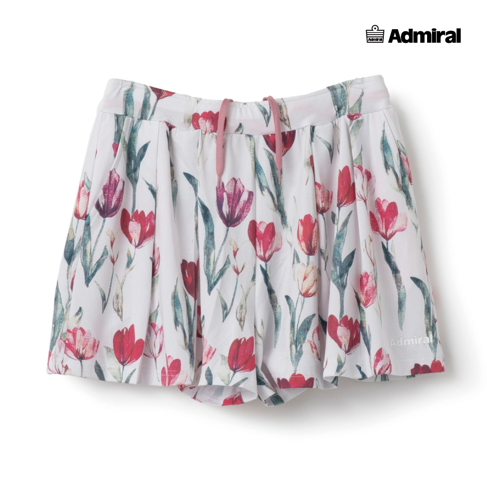 ADMIRAL　レディース　タックフレアグラフィックキュロット 　ATLA606-48