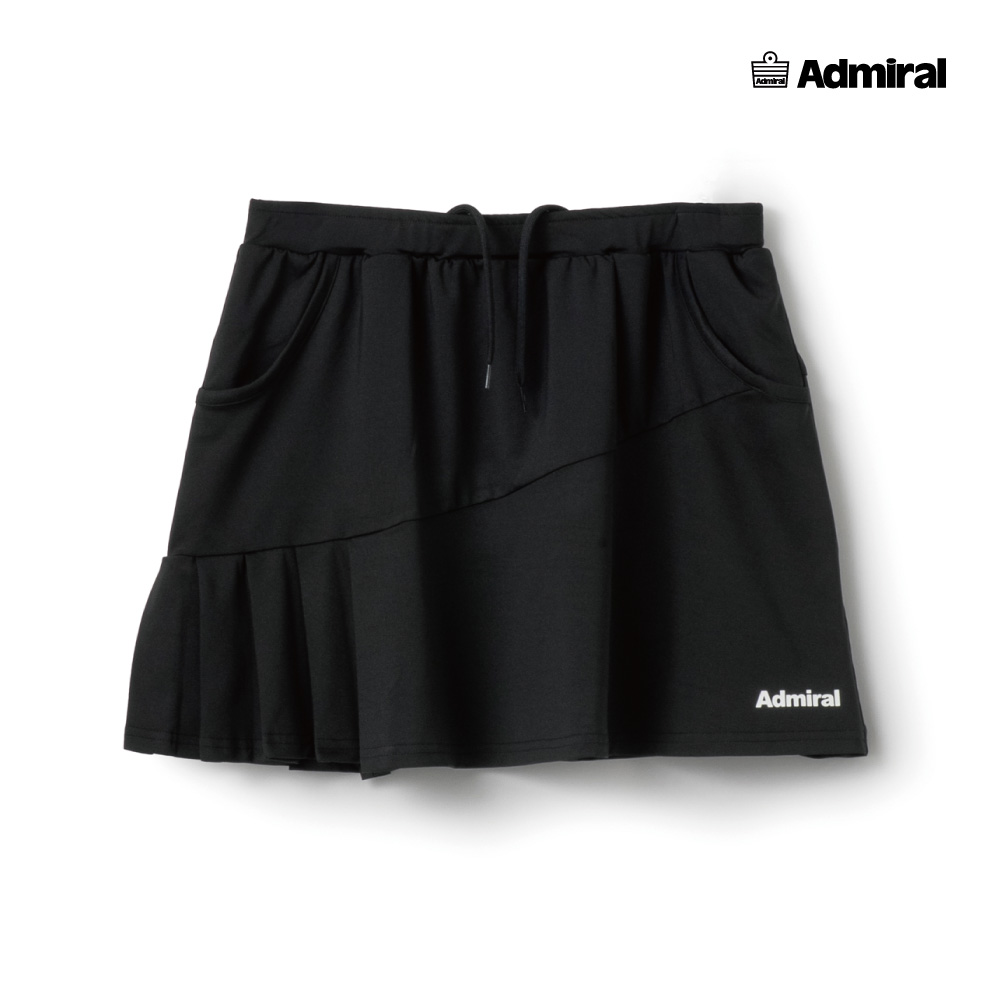 ADMIRAL　レディース　アシメタックプリーツスコート　ATLA612-10