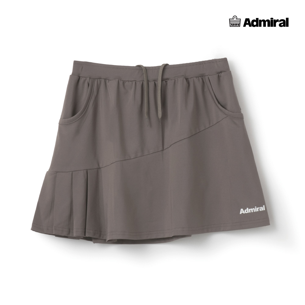 ADMIRAL　レディース　アシメタックプリーツスコート　ATLA612-25