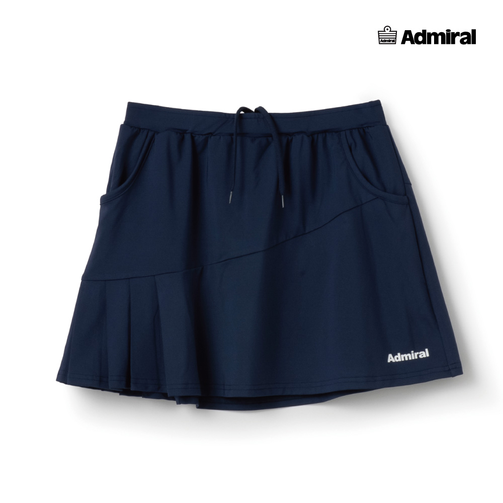 ADMIRAL　レディース　アシメタックプリーツスコート　ATLA612-30