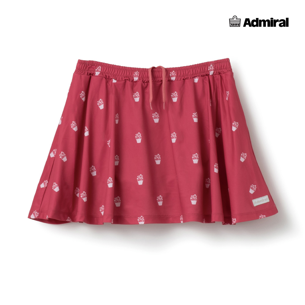 ADMIRAL　レディース　フラワーバスケットアイコンスコート　ATLA623-40　2026SS　レッド
