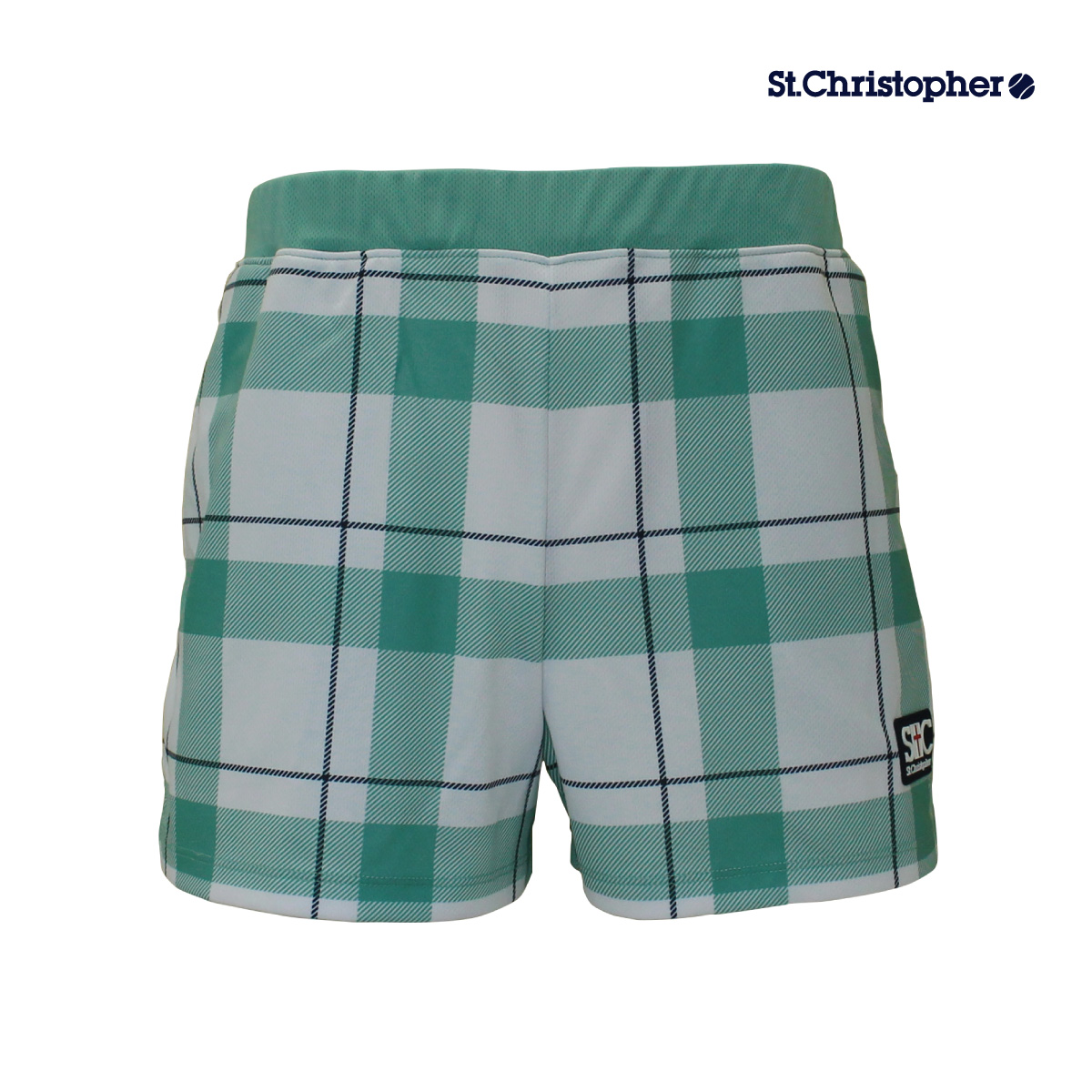 St.Christopher　レディース　ブロックチェックゲームショートパンツ　STC-BEW2424