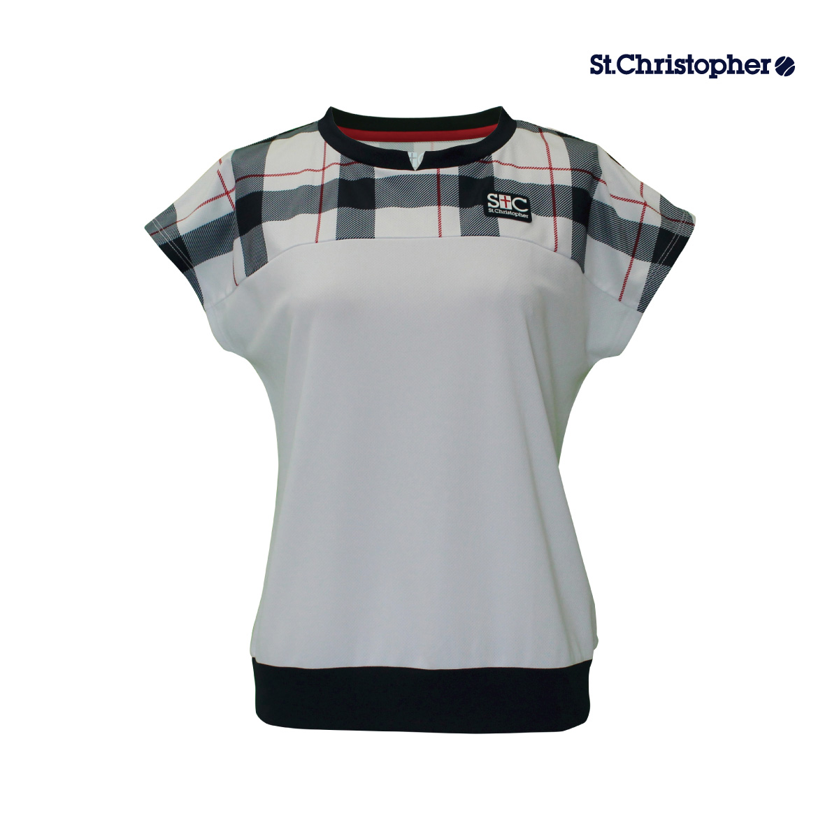 St.Christopher　レディース　ショルダーブロックチェックゲームシャツ　STC-BEW2423