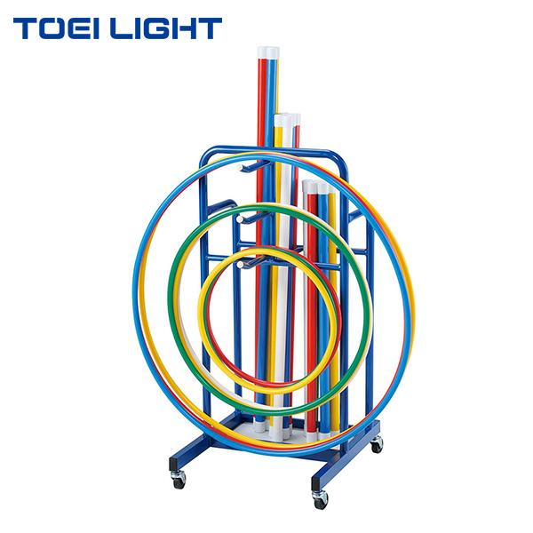 トーエイライト 体操棒・リング整理台 T1649 1台 TOEI LIGHT 法人限定