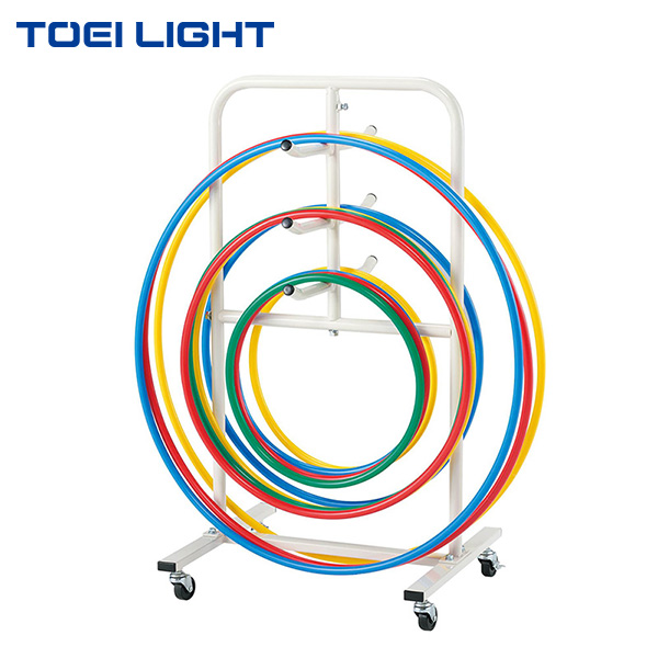 トーエイライト 体操リング整理台(両面式) T1667 1台 TOEI LIGHT 法人限定商品 新体操整理台
