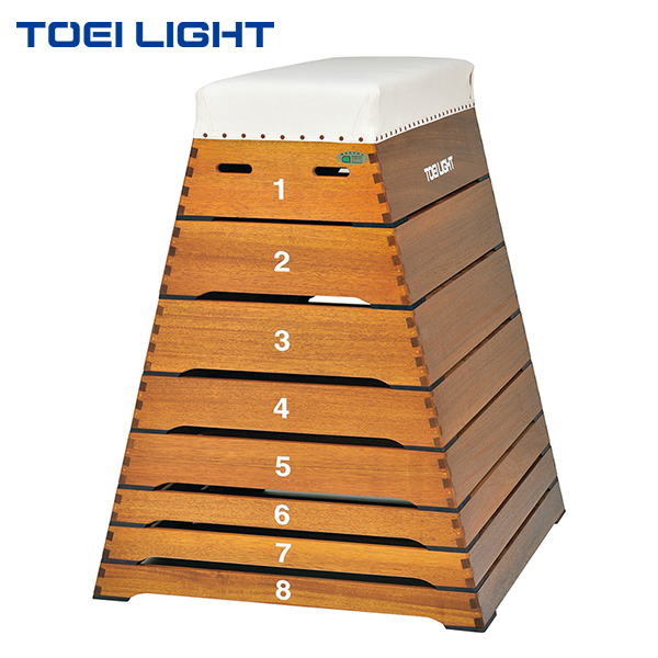 【専用出品】智通3箱・慧達1箱 トーエイライト 跳び箱8段大型 T1935 1台 TOEI LIGHT 法人限定