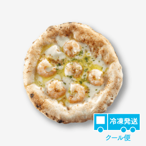 エビとガーリックソースのピザ（単品） [商品番号：4112]