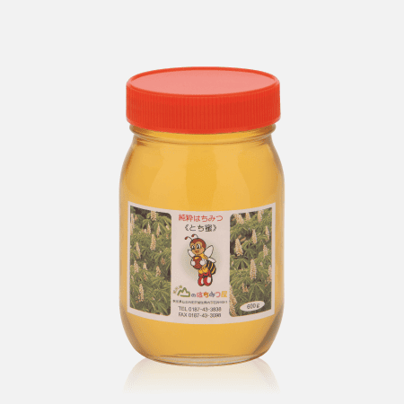 国産純粋はちみつ トチ(600g) [商品番号：0010]