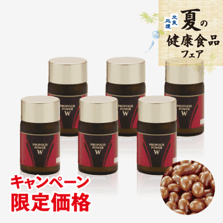 プロポリスパワーW(90粒)×6本【キャンペーン限定】 [商品番号：0758]