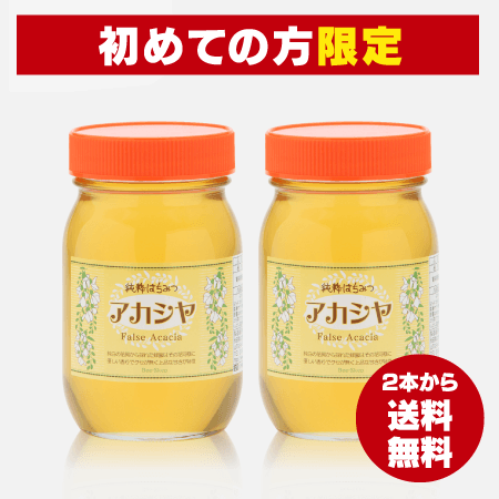 【新規会員様限定】ハンガリー産アカシヤはちみつ(600g・2本から) [商品番号：0829]