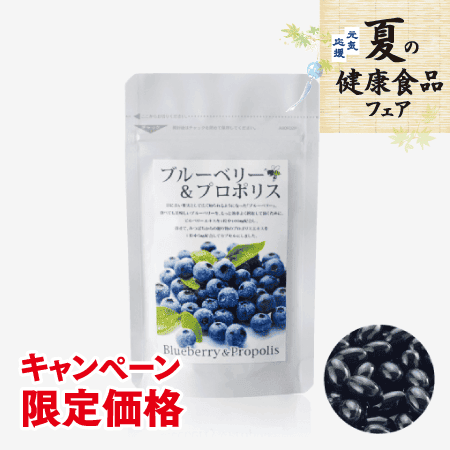 ブルーベリー＆プロポリス（62粒入） [商品番号：0851]
