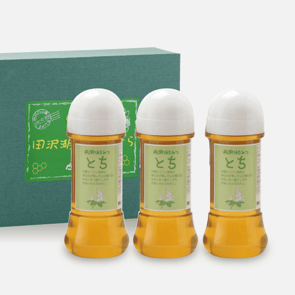 国産トチはちみつ300ｇ 3本セット  [商品番号：1317]