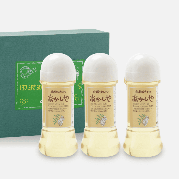 国産アカシヤはちみつ300ｇ 3本セット  [商品番号：1318]