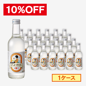 ニテコはちみつサイダー【1ケース】（300ml×24） [商品番号：1391]
