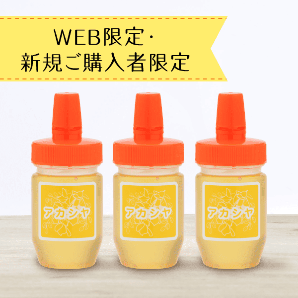 【新規ご購入者限定】ハンガリー産蜂蜜お試しセット〈送料無料〉[商品番号：1602]