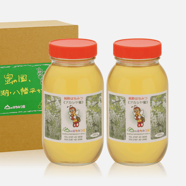 国産はちみつトチ・アカシヤセット 中 [商品番号：1753]