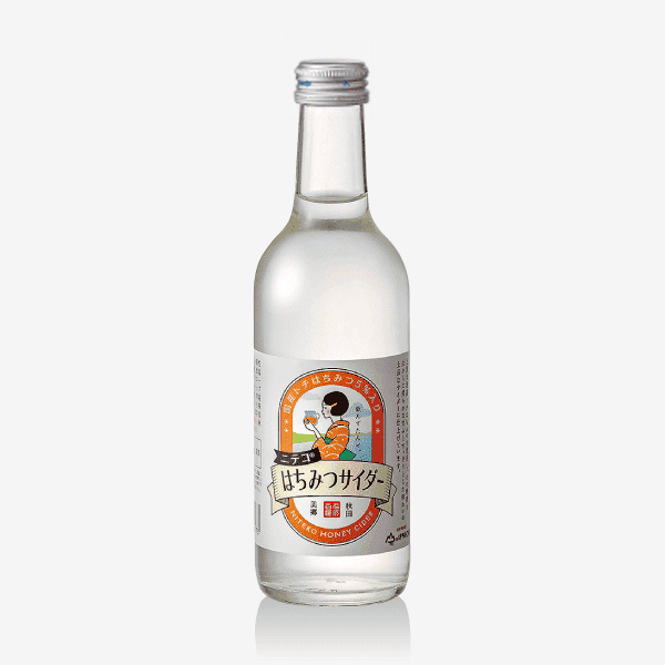 ニテコはちみつサイダー（300ml） [商品番号：1975]