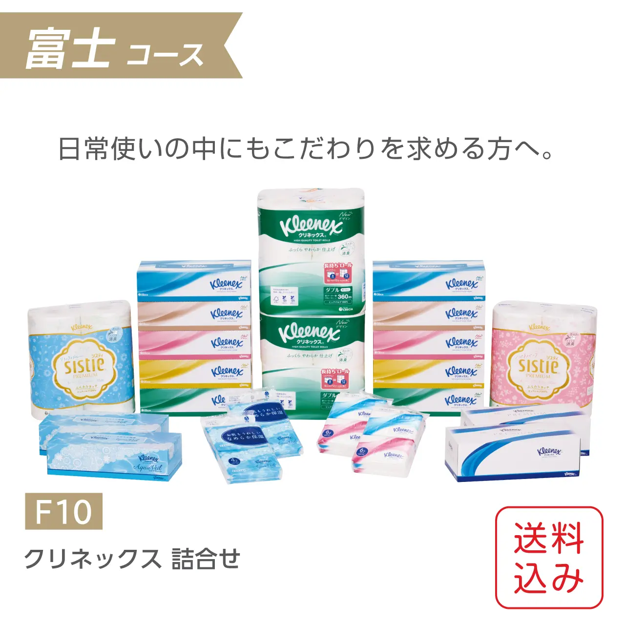ギフトセット クリネックス ティッシュ・トイレットペーパー詰合せ