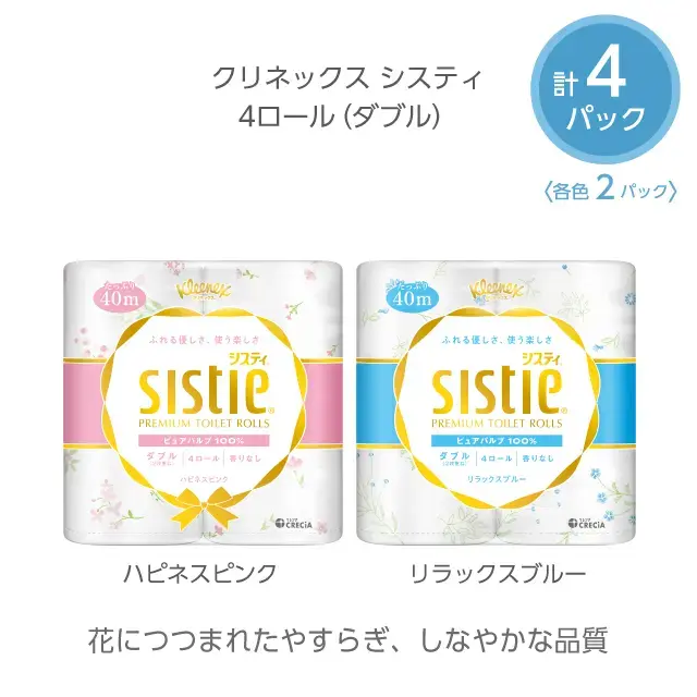 クリネックス・スコッティ　ティッシュ・トイレットペーパー詰め合わせ