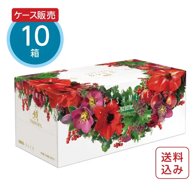ティッシュペーパー スコッティ カシミヤ クリスマス