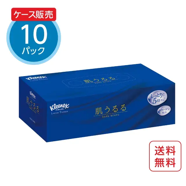 クリネックス ローションティッシュ 肌うるる 204組