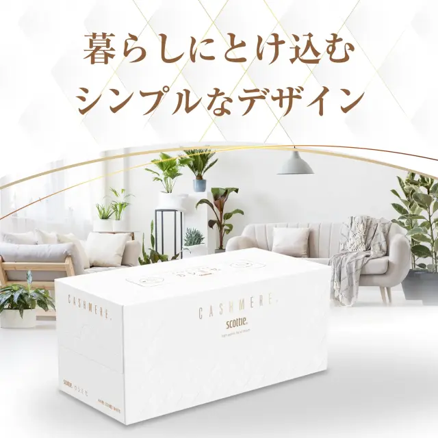 公式】ギフトセット ティッシュペーパー スコッティ カシミヤ 10箱