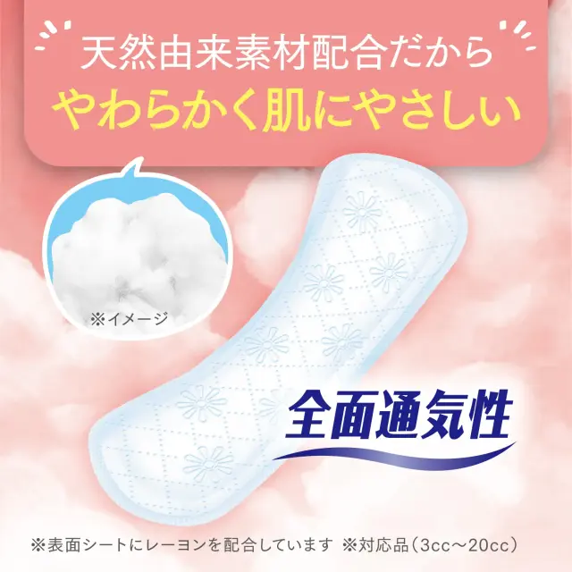 ポイズさらさら素肌パンティライナー