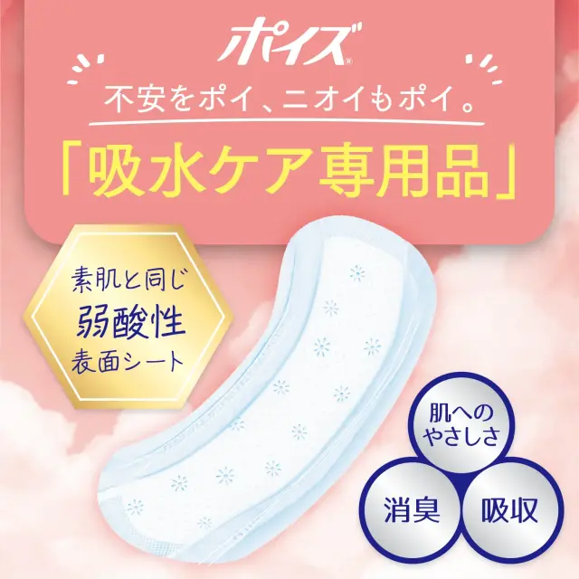 ポイズさらさら吸水吸水ナプキン